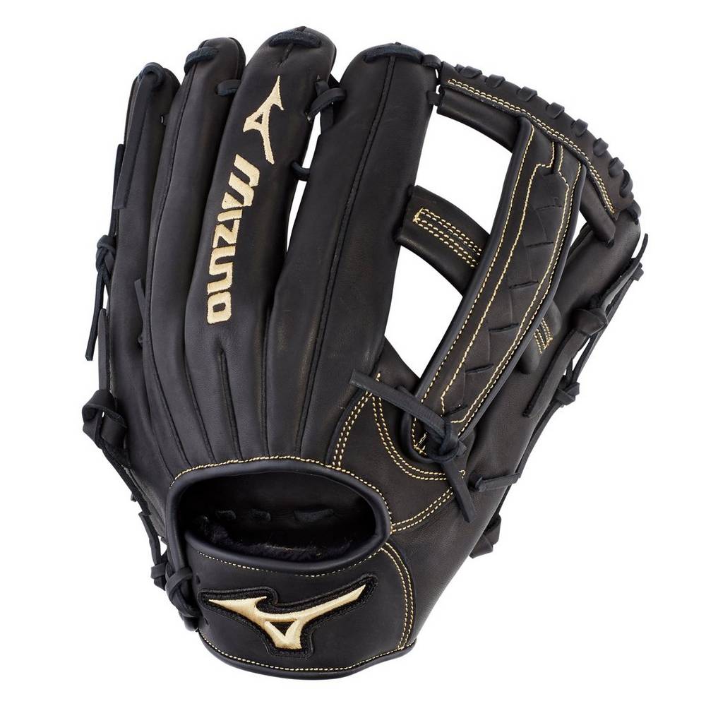 Luva Mizuno Softball MVP Series Slowpitch 12.5" - Homem - Pretas - ZUBCA2654